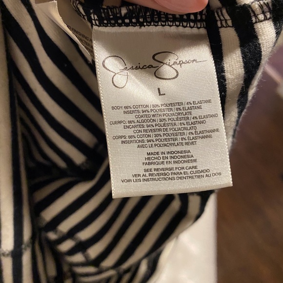 Jessica Simpson Striped Pencil Skirt - Picture 2 of 8